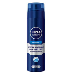 Nivea Original skūšanās gēls vīriešiem 200 ml цена и информация | Косметика и средства для бритья | 220.lv