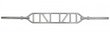 Pagarināšanas stienis 212 cm, Swiss Bar, slīps atbalsta stienis, FitNord цена и информация | Svari, hanteles, stieņi | 220.lv