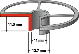 Копировальное кольцо Makita 193333-1 RP1110C, 11x12,7x11,5 мм цена и информация | Механические инструменты | 220.lv