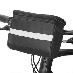 Tālruņa maciņš + Velosipēda stūres soma ar rāvējslēdzēju, ūdensizturīgs 2L SAHOO / Bicycle bag + Phone case cena un informācija | Velo somas, telefona turētāji | 220.lv