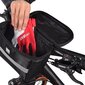 Tālruņa maciņš + Velosipēda stūres soma ar rāvējslēdzēju, ūdensizturīgs 2L SAHOO / Bicycle bag + Phone case cena un informācija | Velo somas, telefona turētāji | 220.lv