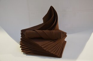 Хлопковая сервировочная салфетка Chocolate 44x44 см цена и информация | Скатерти, салфетки | 220.lv