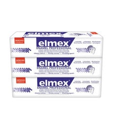 Zobu pasta Elmex Dental Enamel Professional toothpaste 3 x 75 ml cena un informācija | Elmex Smaržas, kosmētika | 220.lv