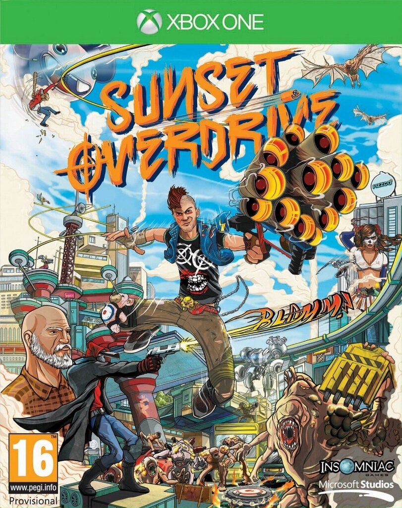 Xbox One Sunset Overdrive cena un informācija | Datorspēles | 220.lv