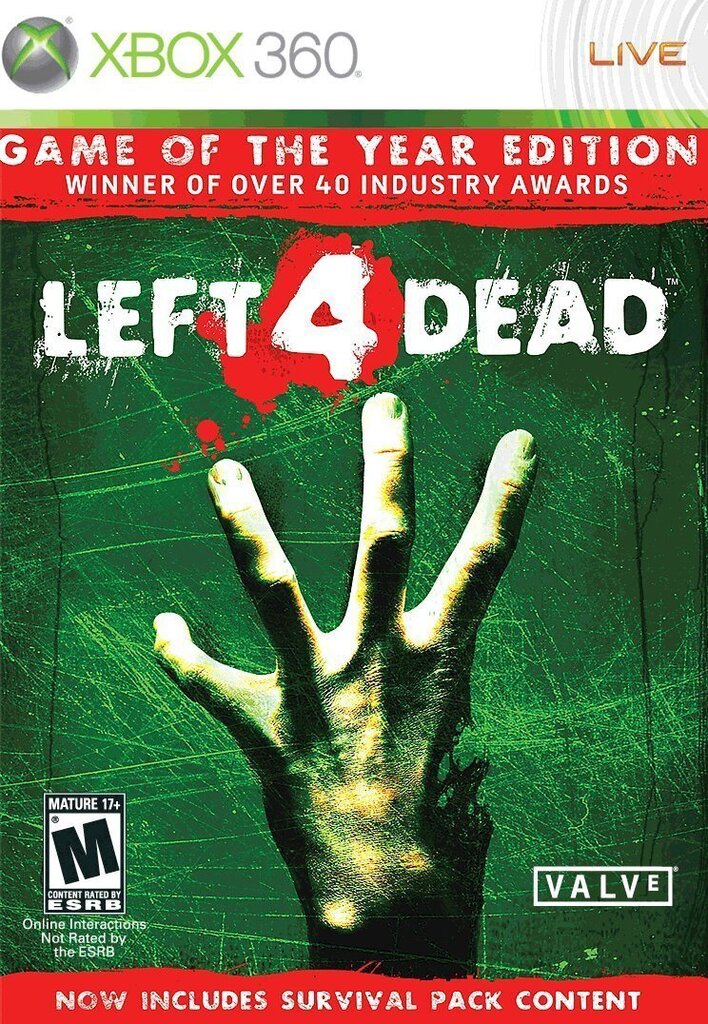 Xbox 360 Left 4 Dead GOTY Edition US Version - Xbox One Compatible cena un informācija | Datorspēles | 220.lv
