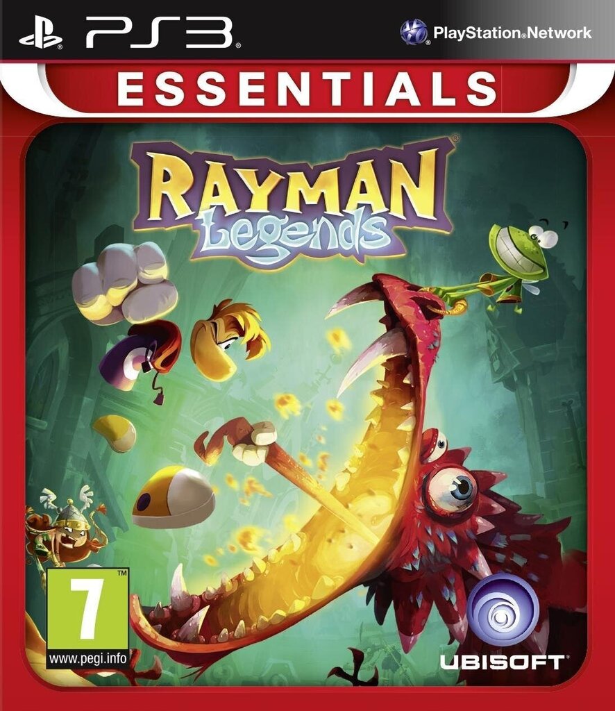 Компьютерная игра PS3 Rayman Legends цена | 220.lv