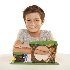 Sonic The Hedgehog - Green Hill Zone Playset, 10 Pieces цена и информация | Игрушки для мальчиков | 220.lv