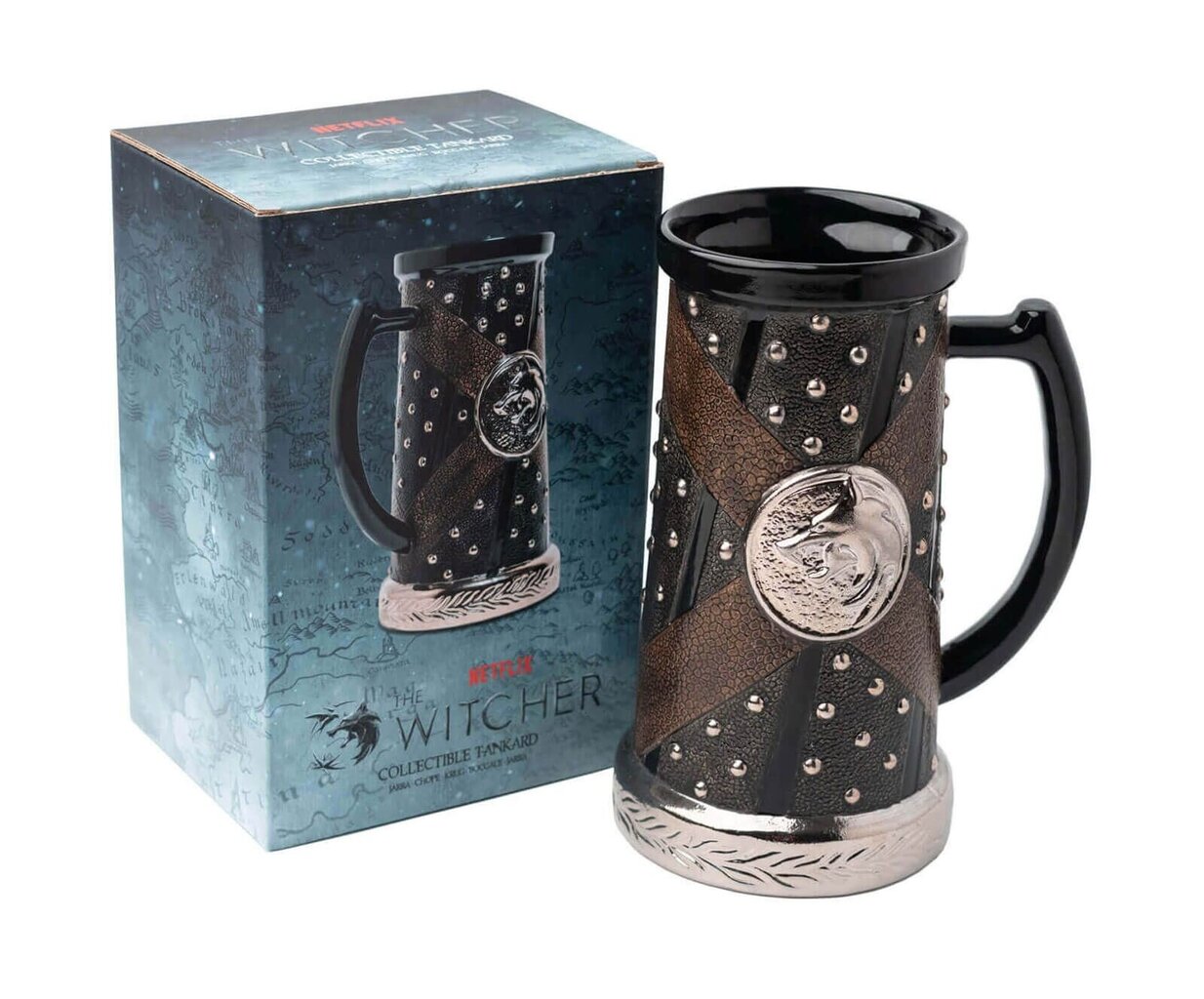 The Witcher Tankard stiklinė (750ml) цена и информация | Datorspēļu suvenīri | 220.lv