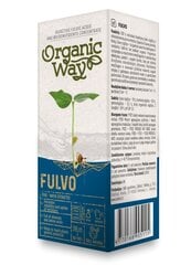 Organic Way Bioaktīvo fulvo skābju un mikroelementu koncentrāts 100 ml cena un informācija | Beramie mēslošanas līdzekļi | 220.lv