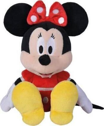 Disney Minnie Mouse plīša talismans, sarkans, 25 cm цена и информация | Mīkstās (plīša) rotaļlietas | 220.lv