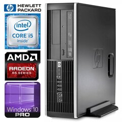 HP 8100 Elite SFF i5-650 4GB 240SSD R5-340 2GB DVD WIN10Pro [refurbished] cena un informācija | Stacionārie datori | 220.lv