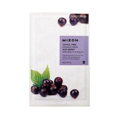 Маска для лица Mizon Joyful Time Essence Acai Berry Mask, 23г цена и информация | Маски для лица, патчи для глаз | 220.lv