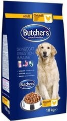 Butcher’s sausā barība suņiem, ar vistu Natural & Healthy, 10 kg cena un informācija | Sausā barība suņiem | 220.lv