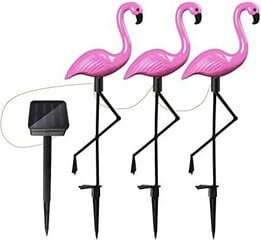 Dārza lampu komplekts - flamingo, 3 gab. cena un informācija | Āra apgaismojums | 220.lv