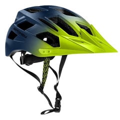 Велошлем Spokey Pointer Speed, со светодиодной подсветкой, темно-синий/желтый цена и информация | Шлемы | 220.lv