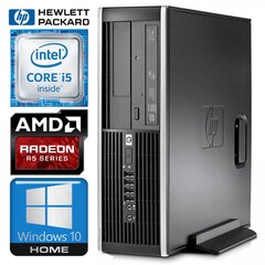 HP 8100 Elite SFF i5-650 4GB 960SSD R5-340 2GB DVD WIN10 [refurbished] цена и информация | Стационарные компьютеры | 220.lv