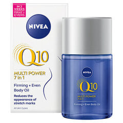 Nivea Q10 Multi Power 7in1 Firming + Even Body Oil - Firming body oil 100ml цена и информация | Кремы, лосьоны для тела | 220.lv