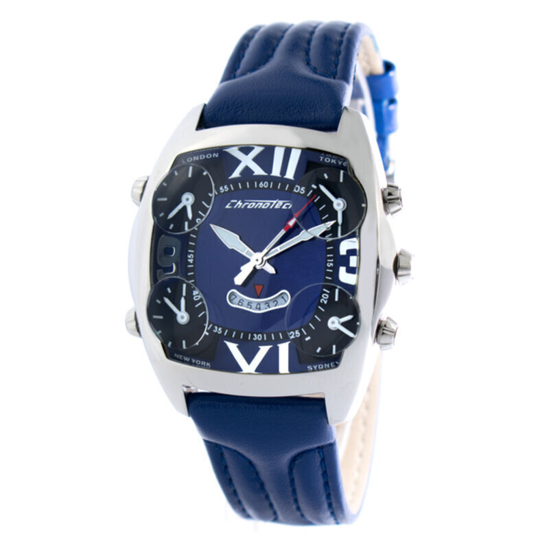 Vīriešu pulkstenis Chronotech (Ø 45 mm) S0338515 cena un informācija | Vīriešu pulksteņi | 220.lv
