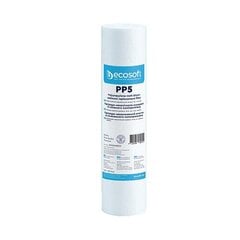 PP polipropilēna filtrs 2,5"x10" 5 mikron. ECOSOFT цена и информация | Фильтры для воды, чистящие устройства | 220.lv