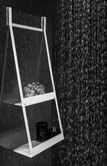 Deante plaukts dušas kabīnei Mokko ADM A53K, balts matēts cena un informācija | Vannas istabas aksesuāri | 220.lv