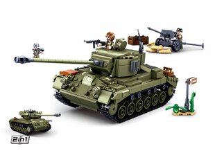 Sluban army Medium American Tank cena un informācija | Konstruktori | 220.lv