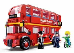 Sluban car model London Double-Decker Bus cena un informācija | Konstruktori | 220.lv