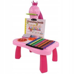 Детский проектор для рисования / креативный стол с маркерами цена и информация | Принадлежности для рисования, лепки | 220.lv
