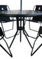 Dārza komplekts, galds ar 4 krēsliem цена и информация | Dārza mēbeļu komplekti | 220.lv
