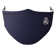 Atkārtoti lietojama auduma higiēnas maska Real Madrid C.F. Pieaugušais Zils cena un informācija | Pirmā palīdzība | 220.lv