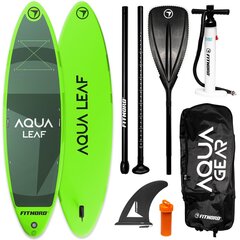 FitNord Aqua Leaf 340 SUP dēlis cena un informācija | SUP dēļi, sērfa dēļi un piederumi | 220.lv