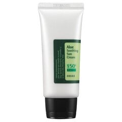 COSRX Aloe Soothing Sun Cream SPF50 50ml cena un informācija | Sauļošanās krēmi | 220.lv