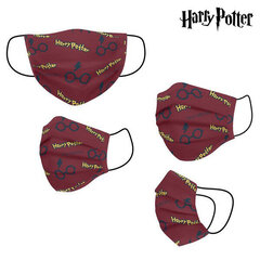 Atkārtoti lietojama auduma higiēnas maska Harry Potter Pieaugušais Sarkans cena un informācija | Pirmā palīdzība | 220.lv