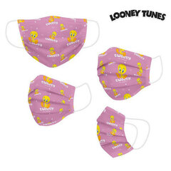 Гигиеническая маска многоразового использования Looney Tunes, детская, розовая цена и информация | Первая помощь | 220.lv