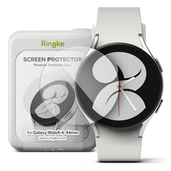 Ringke IDGL rūdīts stikls Samsung Galaxy Watch 4 - 44 mm, 4 gab. cena un informācija | Ekrāna aizsargstikli | 220.lv