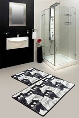 Vannas istabas paklājiņu komplekts, 2 gab. цена и информация | Аксессуары для ванной комнаты | 220.lv