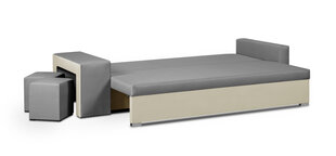 Dīvāns Bellezza Dakota, smilškrāsas/pelēks cena un informācija | Dīvāni | 220.lv