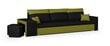 Dīvāns Bellezza Dakota, zaļš/melns cena un informācija | Dīvāni | 220.lv