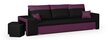 Dīvāns Bellezza Dakota, violets/melns cena un informācija | Dīvāni | 220.lv