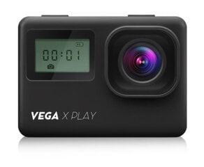 Водостойкая спортивная камера + держатель крепления Niceboy Vega X Play WI-FI 4K / 16MP  цена и информация | Экшн-камеры | 220.lv