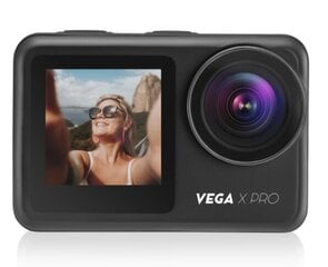 Водостойкая спортивная камера + держатель крепления Niceboy Vega X Pro WI-FI 4K / 20MPx  цена и информация | Экшн-камеры | 220.lv