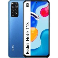 Xiaomi Redmi Note 11S, 128 GB, Dual SIM, Twilight Blue цена и информация | Мобильные телефоны | 220.lv