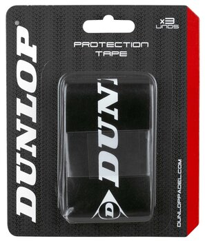 Padel rakešu aizsargs Dunlop PROTECTION TAPE 3-blister melns cena un informācija | Padels | 220.lv