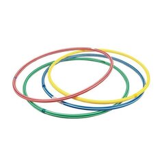 <p>Гимнастический обруч Hula-Hoop, 90 см</p>
 цена и информация | Обручи, гимнастические палки | 220.lv