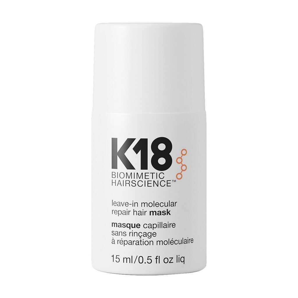 Peptīda molekulārās atjaunošanas matu maska K18 Peptide™ Mask 15 ml цена и информация | Matu uzlabošanai | 220.lv
