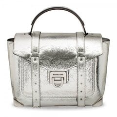 Sieviešu Rokassoma Michael Kors 35H1SNCS6M-SILVER Sudrabains (27 x 21 x 11 cm cena un informācija | Michael Kors Rotaļlietas, bērnu preces | 220.lv