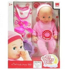 Кукла малышка со звуком цена и информация | Игрушки для девочек | 220.lv