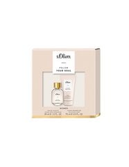 Follow Your Soul Women EDT 30 ml + shower gel 75 ml cena un informācija | S.Oliver Smaržas, kosmētika | 220.lv