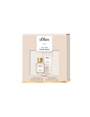 s.Oliver Follow Your Soul Women - EDT 30 ml + shower gel 75 ml цена и информация | S.Oliver Духи, косметика | 220.lv