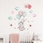 Bērnu sienas uzlīmes Zaķis ar baloniem цена и информация | Dekoratīvās uzlīmes | 220.lv