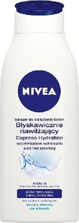 Nivea mitrinošs ķermeņa losjons 400 ml cena un informācija | Ķermeņa krēmi, losjoni | 220.lv